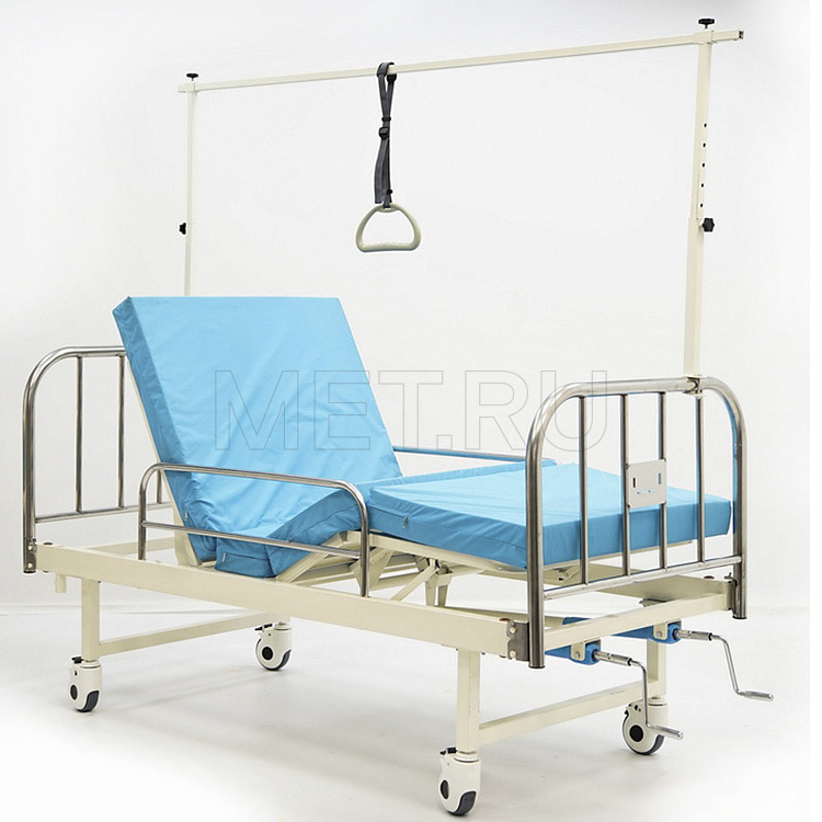 MET NOX + рама Балканского Кровать медицинская механическая c инклинометрической рамой